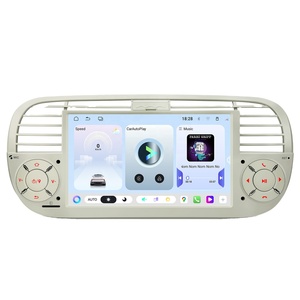 เครื่องเล่นมัลติมีเดียในรถยนต์ระบบ Android 15 ขนาด 7 นิ้ว ความจุ 4+64GB สำหรับ Fiat 500 ปี 2007-2015 หน้าจอ QLED พร้อม AI NPU ชิปประมวลผล DQ7603 DSP รองรับสัญญาณ Coaxial Output Wi-Fi 6 และ 4G - Product Image 1