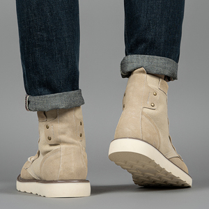 Stivali Formali in Pelle di Alta Qualità, Personalizzabili con Logo, Cinturino con Fibbia, Vera Pelle Bovina, Scarpe Oxford Classiche con Lacci per Escursionismo, Taglia 49 - Product Image 6
