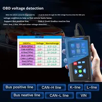 Escáner Automotriz T200, Instrumento de Diagnóstico de Fallas de Automóviles, Detector de Motor OBD2, Lector de Códigos, Herramientas de Diagnóstico de Batería OBD