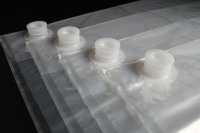 Sac en plastique épais scellé de qualité alimentaire, très demandé, pour le stockage et l'emballage commerciaux de boissons liquides et d'huiles comestibles