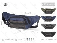 Sac de taille imperméable pour homme, 13 pouces, tissu Oxford, pour voyage et usage extérieur - Product Image 1