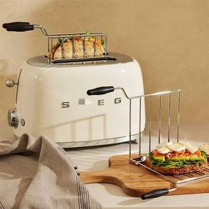 Tostadora Eléctrica de Acero Inoxidable con Ranura Ancha de 36 mm, Funciones de Descongelación y Recalentamiento, Tostado de un Solo Lado, Capacidad para 2 Rebanadas, para el Hogar - Product Image 6