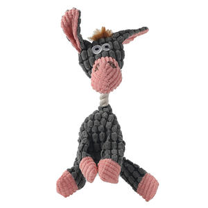 AKBS Giocattoli in Peluche Ecologici e Impermeabili per Animali Domestici, Divertente Asino Resistente ai Morsi per Cani, Giocattolo Sonoro YD001 - Product Image 1