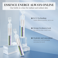 Ampoule d'essence jetable professionnelle pour salon, à l'hyaluronate de sodium et au collagène recombinant B.F.S, hydratation profonde