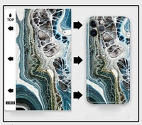 Protection d'écran arrière 3D universelle pour téléphone portable Film de protection pour téléphone portable Autocollant pour téléphone portable Film de découpe pour smartphone TPU