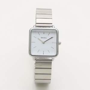 Reloj de Pulsera de Cuarzo con Correa de Bambú <span class=keywords><strong>Dorado</strong></span> de Diseño de Nicho Popular, Reloj de Pulsera Cuadrado para Mujer, Reloj de Vestir para Mujer, Reloj de Pulsera para Mujer - Product Image 2