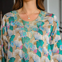 Kaftan hippie de style bohème pour femmes de grande taille vêtements d'été robe de soirée robe de plage robe d'été décontractée caftan
