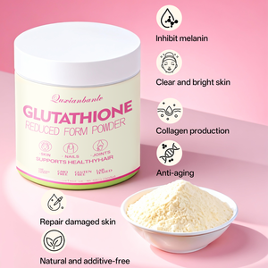 אבקת יופי והגנה מבפנים-בחוץ, גלוטתיון מאושר על ידי מעבדה, לבריאות מקיפה של העור, השיער, הציפורניים והמפרקים - Product Image 2