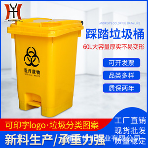 Medical Waste <b>Bin</b> 11kg Rectangular With <b>Wheels</b> For Hospital Clinic Use - Product Image 4