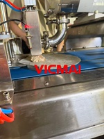 Machine de traitement automatique Vicmai en acier inoxydable pour rouleaux de printemps/samosas/burritos, 500-1500 pièces/heure