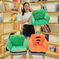 Coussin de siège semi-entouré Fraise Carotte Cactus Dinosaure Canapé pour enfants Coussin de siège