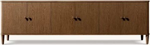 Mueble de TV Estilo Francés Vintage para Sala de Estar, Mueble de Piso Simple - Product Image 3