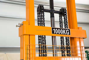 नई चिंडीओ हॉट सेलिंग उच्च गुणवत्ता 1t 2t 2.5t 3t हाइड्रोलिक फोर्कलिफ्ट मैनुअल हैंड स्टेकर - Product Image 3