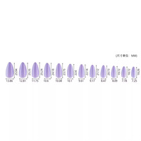 Offres Spéciales de haute qualité 24pcs Amande Cat Eye Press sur les ongles