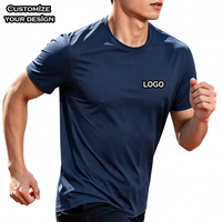 T-shirts personnalisés pour hommes, impression DTG, 100% polyester, sublimation, t-shirts unis, blancs, DTF, t-shirts de sport, vente en gros, t-shirts de course pour hommes