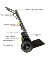 Plateforme en acier pour monter les escaliers, machine à 5 roues, design pliable, capacité de charge lourde, empilable, portable pour l'industrie