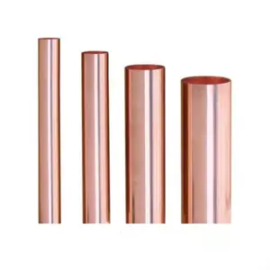 铜管空调感应加热器，切割至所需长度 (1-12m)，壁厚为0.3毫米-20毫米