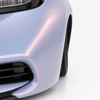 Film de protection de peinture (PPF) en gros avec logo personnalisé, film de changement de couleur TPU rose ciel étoilé doré moyen pour voitures de luxe