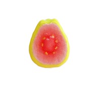 Mini Hart Guave Voedsel Spel Fruit Gesneden Sieraden Decoratie DIY Handgemaakte Hars Versiering Hanger