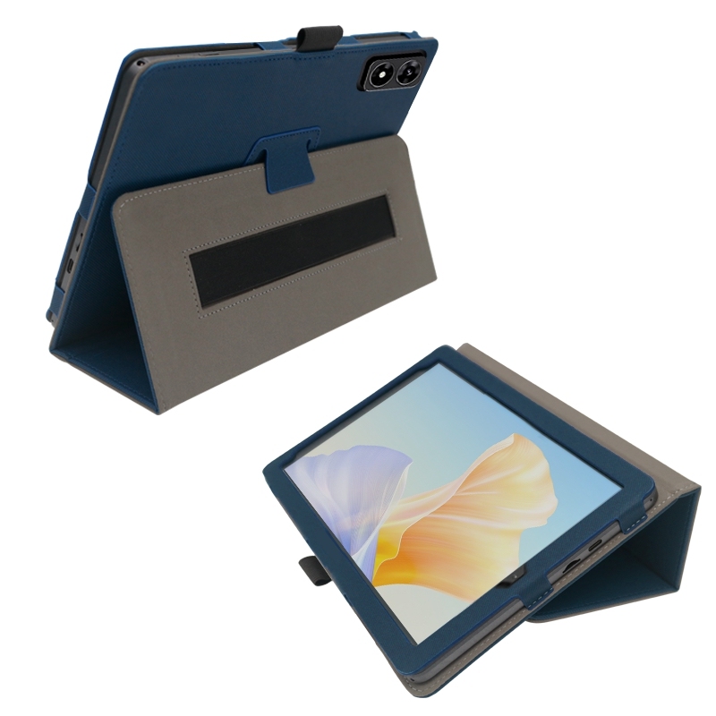 Case For ALLDOCUBE IPlay 70 Mini Ultra,WUNIAK Premium Leather Business Folio Stand Cover For Alldocube Iplay 70 Mini Ultra With Hand Strap For Tablet,Brown