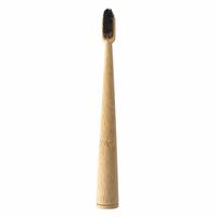 Brosse à dents 100% naturelle avec poils durs en crin de cheval et en poils de porc, biodégradable et organique pour adultes - Usage domestique