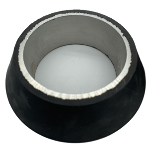 Tazza per tampone 4 1/2 "a V in gomma per giacimenti petroliferi testati sul campo con azione di tenuta costante per un efficiente tampone - Product Image 1