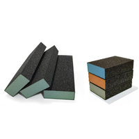 Bloques Abrasivos Reversibles de Grano 60/80/100/120/180/220, Esponjas de Lijado de Espuma Gruesa/Media/Fina para Madera, Metal y Paneles de Yeso
