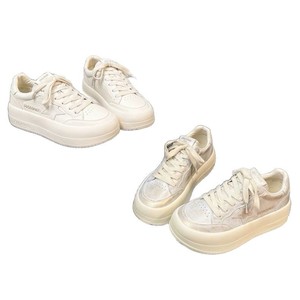 Zapatillas Deportivas Blancas Casuales para Mujer, con Plataforma, Estilo Skate, Cómodas y Versátiles, Primavera 2026 - Product Image 5