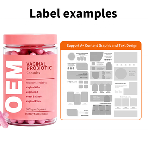 Cápsulas Probióticas Vaginales con Equilibrio del pH para Mujeres, Lanzamiento Rápido con MOQ Bajo para Vendedores FBA, Cumplimiento de COA, Prueba de Terceros - Product Image 6