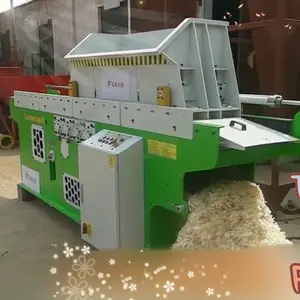 Manufacturing directly wood shavings making machine and packing machine