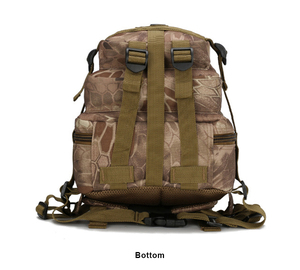 <span class=keywords><strong>Mochila</strong></span> Táctica de <span class=keywords><strong>30</strong></span> <span class=keywords><strong>Litros</strong></span> para Exteriores, Deportes, Camping, Caza, Senderismo, Impermeable, Negra, Camuflaje - Product Image 6