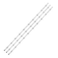 Rétroéclairage LED ES-5068 adapté aux téléviseurs Samsung 43 pouces UE43TU7172U SWM430AE9 SSC-BX43SMC303003109CL-REV2.3 Bande lumineuse 3 pièces