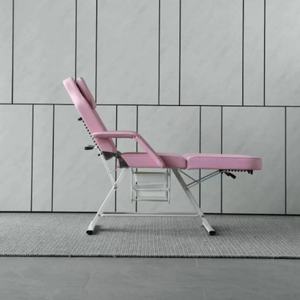 Table de massage de beauté pour les cils, manuelle, blanche, prix d'usine, 2025, chaise de massage pour les cils, lit de beauté - Product Image 5