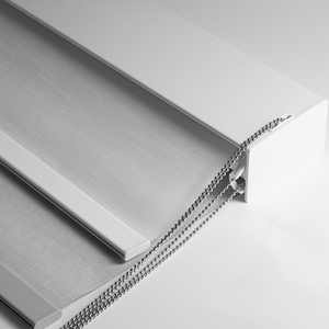 Day and Night <strong>Double</strong> Roller Blinds Motorized Electric Dual Motors and Manual Chain <strong>Control</strong> Light Management Plain Window Shades - Product Image 3