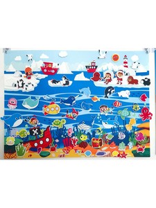 Tablero de Actividades de Fieltro <span class=keywords><strong>3D</strong></span> Walutz Transfronterizo para Educación Temprana, DIY, para Niños de 2-3 Años, Aprendizaje Educativo - Product Image 4