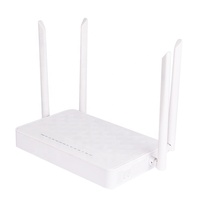 Equipo de red de fibra XPON ONU de doble banda a buen precio 4GE + 2VOIP + 2,4G/5,8G WLAN + 1USB + CATV GPON EPON ONU