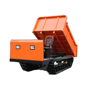 GUTER PREIS 3 TON TIPPER TRUCK RUBBER TRACK DUMPER 1 TON 2 TON 3 TON 4 TON MINI CRAWLER DUMPER ZU VERKAUFEN