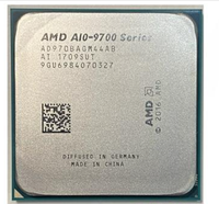 Processeur CPU Quad-core A10 9700 AM4 d'occasion, faible consommation d'énergie 65W
