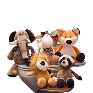 Juguetes de Peluche de Animales de la Selva y el Zoológico, Suaves y Acurrucables, de Algodón, para Niños, Regalo de Cumpleaños, Navidad o Festividades - Product Image 1