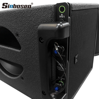 KA208 Haut-parleur Line Array double 8 "2 voies en néodyme, système audio de scène professionnel pour le son en direct
