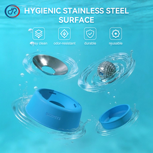 Neues Design Edelstahl Slow-Feeder Hundenäpfe für Flüssige Leckereien Rutschfester Hunde-Lecknapf mit Leckball Lick & Roll Schüssel - Product Image 6