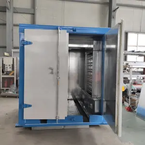 Equipo de máquina de horno de recubrimiento en polvo electrostático para metal