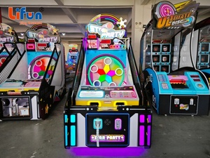 LIFUN Star Party Ball Throwing Arcade Game Machine Rotating Target Ticket Redemption Machine pour Game Centers et FECs - Product Image 6