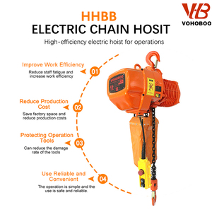 Alat Angkat Baru HHBB <span class=keywords><strong>Electric</strong></span> Chain <span class=keywords><strong>Hoist</strong></span> 380V 50/60Hz <span class=keywords><strong>3</strong></span> Fasa Logam Untuk Penggunaan Hotel - Product Image 3