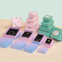 Boîte à bijoux A1 haut de gamme, étui de présentation attrayant pour bracelets, avec coque extérieure robuste et finition pastel, pour la vente au détail et les expositions