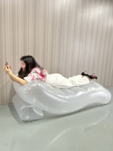 Sofa <span class=keywords><strong>gonflable</strong></span> de <span class=keywords><strong>chaise</strong></span> <span class=keywords><strong>longue</strong></span> pour la pause de déjeuner pour des piscines de bébé - Product Image 5