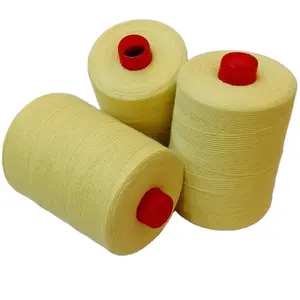 ขายร้อนความทนทานสูง30/3 Twaron Kevlar Taparan Anti-Cut Para Aramid ด้ายเย็บผ้า