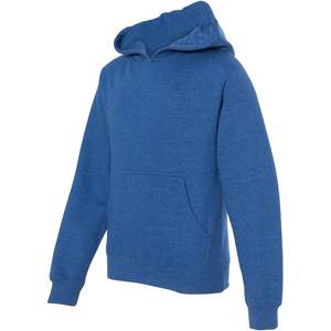 2025 Sudadera con capucha de invierno Youth Midweight Royal Heather XS Tamaño con bordado 3D Lavado con ácido - Product Image 3