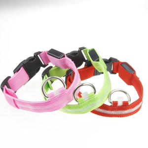 <span class=keywords><strong>Collar</strong></span> de Perro de Poliéster con LED Azul de la Mejor Calidad para Mujer - Product Image 2