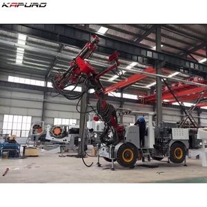 地下マイニングホイールアンカー掘削リグ基礎強化グラウティングマイニングロックサポートボルターマシン - Product Image 6